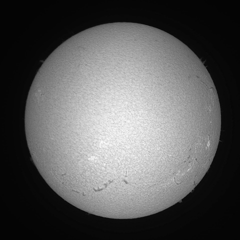 7月2日の太陽①（前正面）