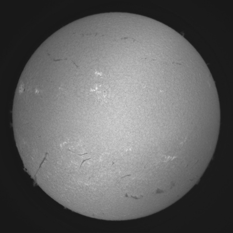 7月6日の太陽①（前正面）