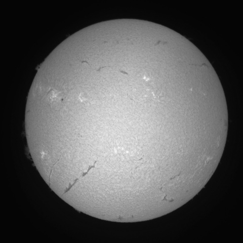 7月8日の太陽①（前正面）