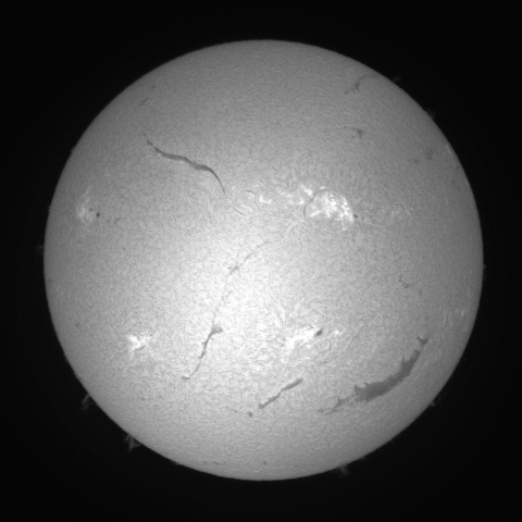 7月13日の太陽①（前正面）