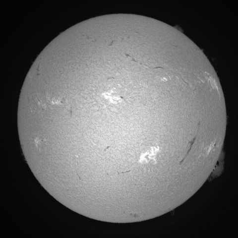 7月17日の太陽①（前正面）