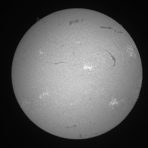 8月18日の太陽①（前正面）