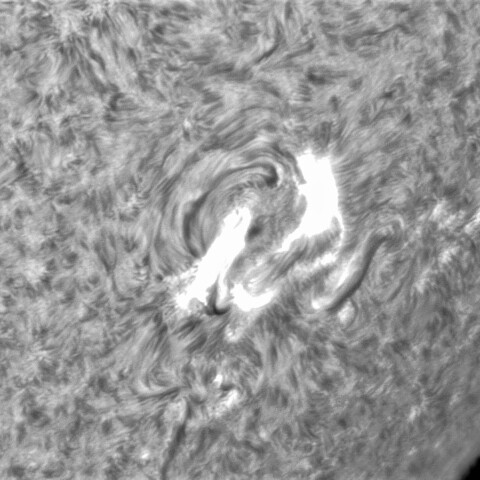 8月19日の太陽➂（3078フレア２）