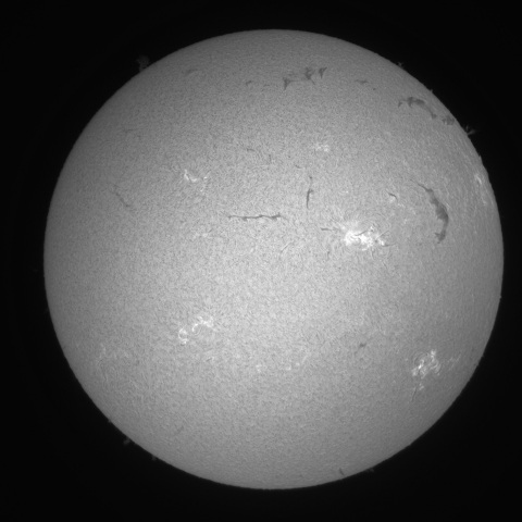 8月19日の太陽①（前正面）