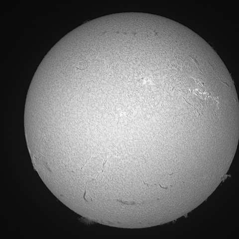 10月 11日の太陽➀（前正面）