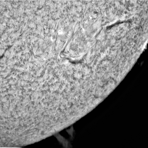 10月20日の太陽④（南西面　3125）