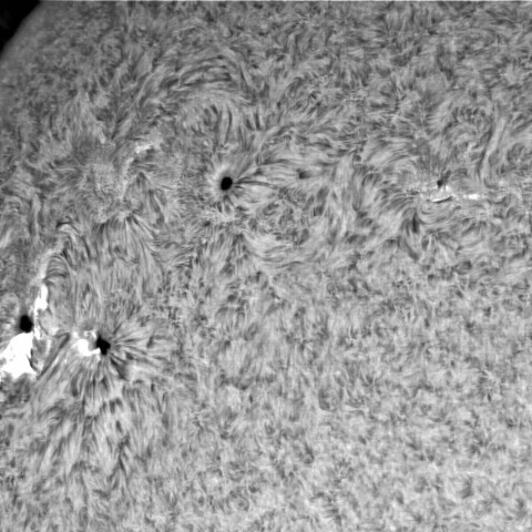 11月7日の太陽➀（3141　M5.2フレア）