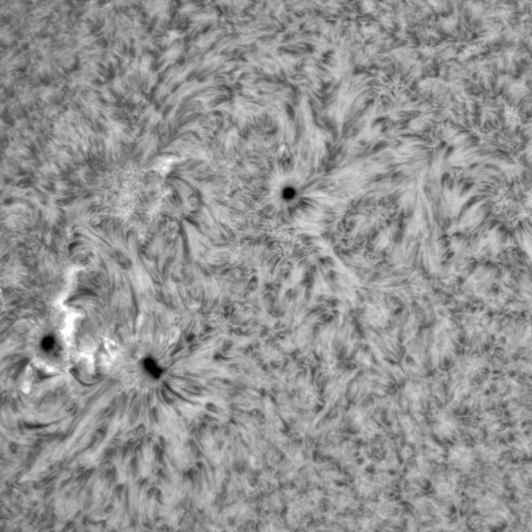11月8日の太陽➀（3141、3140）