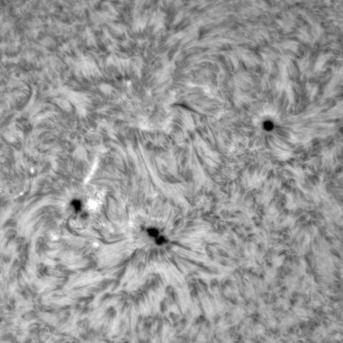 11月9日の太陽➀（3141、3140）