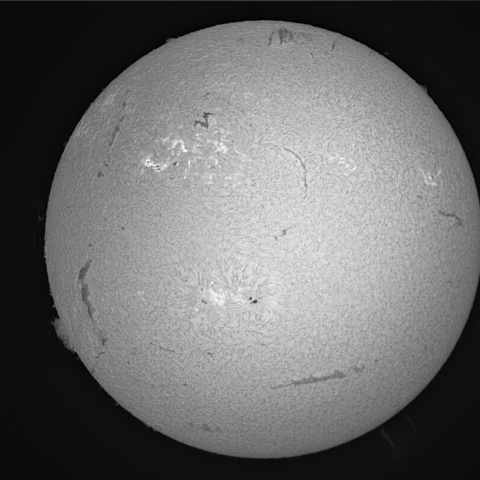 12月 7日の太陽➀（前正面）