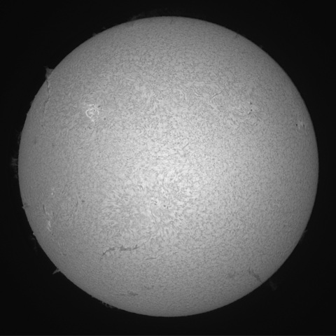 1月3日の太陽①（前正面）