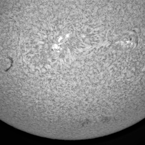 1月7日の太陽➂（南半球 3182，3181、3183、3177）
