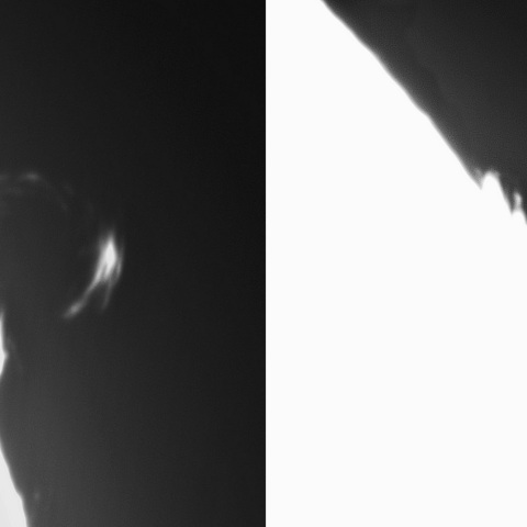 1月18日の太陽③ （プロミネンス噴出 北西縁）