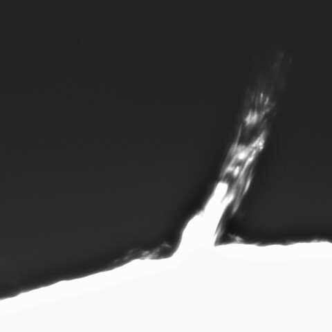 2月5日の太陽➀ （南東縁フレア　）