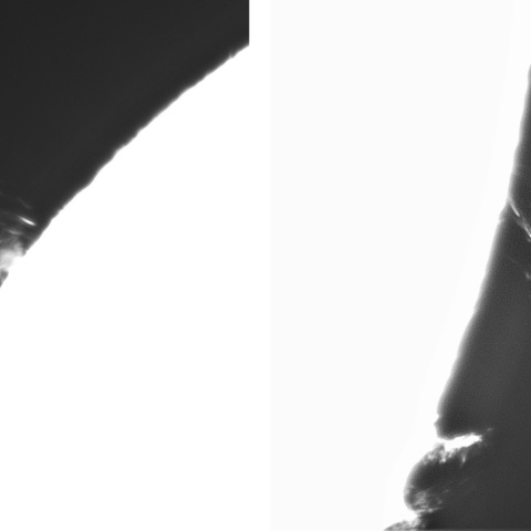 2月27日の太陽➀（プロミネンス）