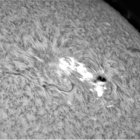 3月01日の太陽②（3234　M1.0フレア）