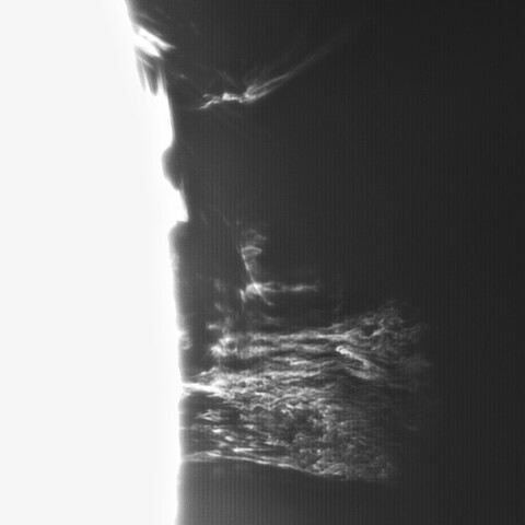 3月31日の太陽①（ プロミネンス　１５時方向）