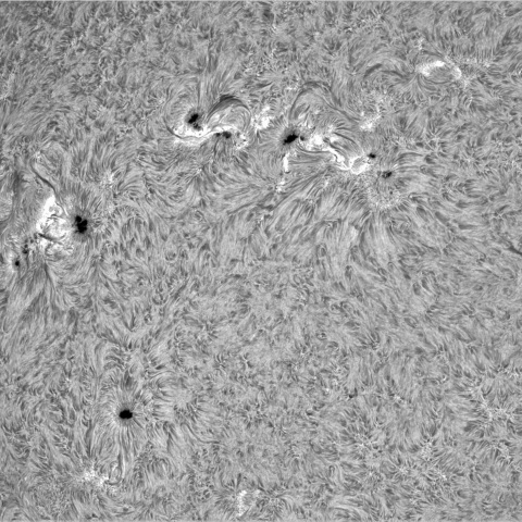 5月 5日の太陽①（3297，3296，3299（左下）、3294）