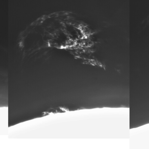 5月 11日の太陽　(プロミネンス噴出②)