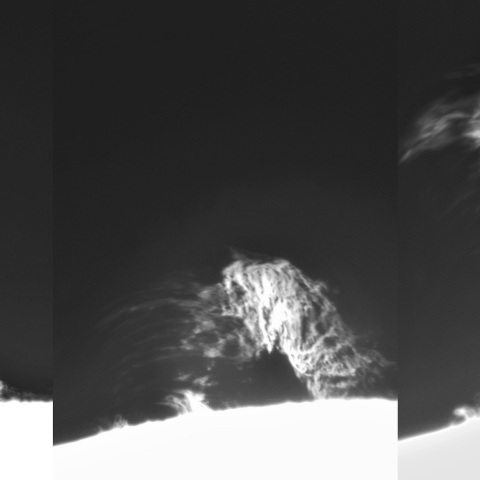 5月 11日の太陽　(プロミネンス噴出①)