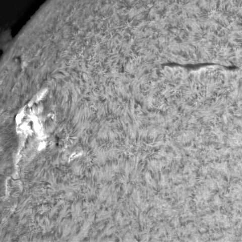 5月 20日の太陽②（3313， 3311 M6.4フレア）