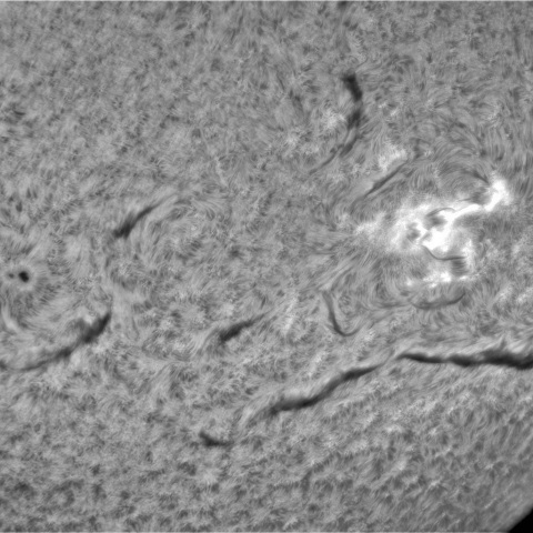 6月13日の太陽③ (3331，3327）　