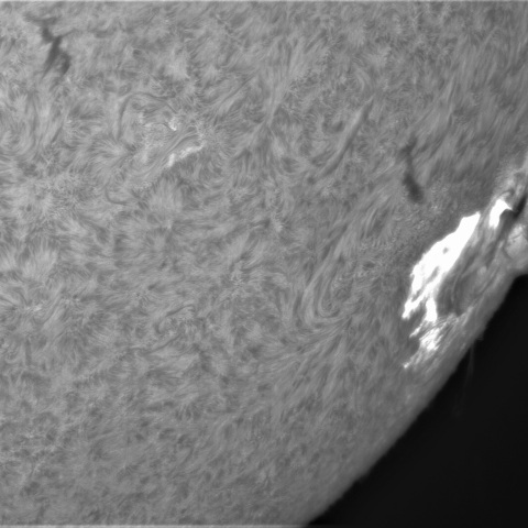 7月18日の太陽②　（3363　フレアM5.7）　