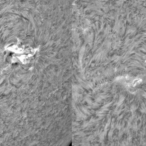 8月1日の太陽③ （3380フレア M1.2、M2.2）