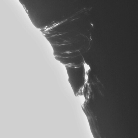 8月7日の太陽① 「 ハチドリ 」