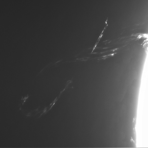 8月 11日の太陽（プロミネンス噴出2）