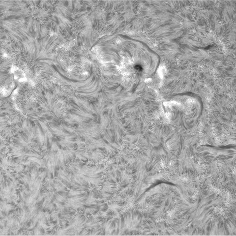 8月 18日の太陽①（3403、3409）