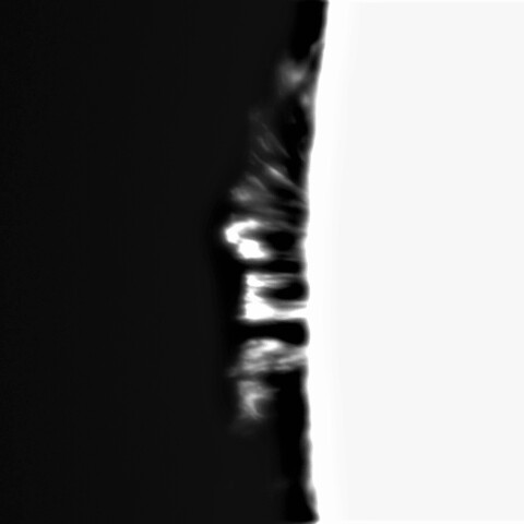 8月 27日の太陽 ー速報ー（ポストフレアループⅨ　東端）