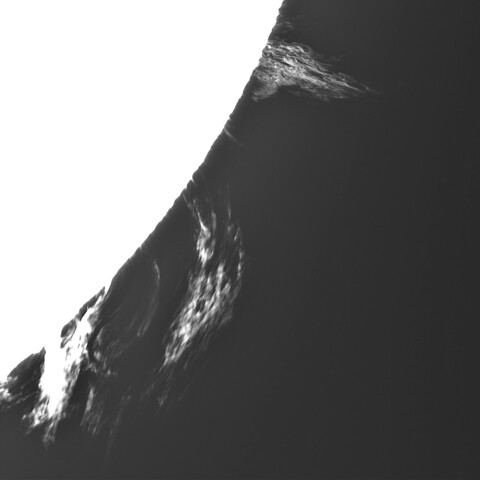 9月 17日の太陽①（プロミネンス）