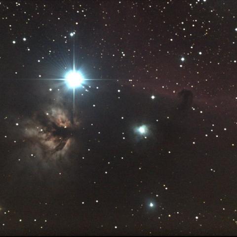 NGC2024とIC434