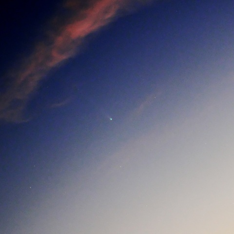 9/10明け方の西村彗星