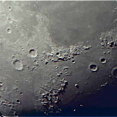 コーカサス山脈付近