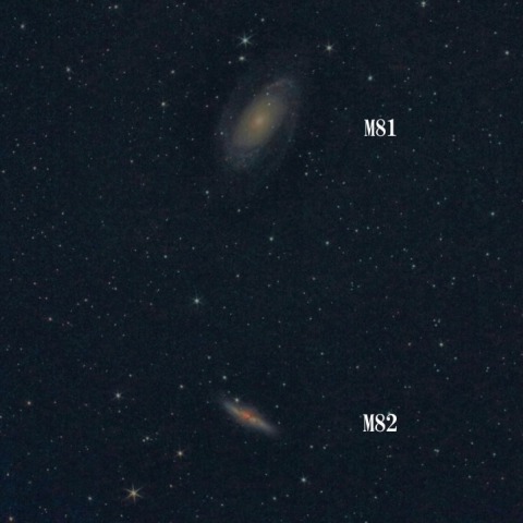 M81, 82 銀河 