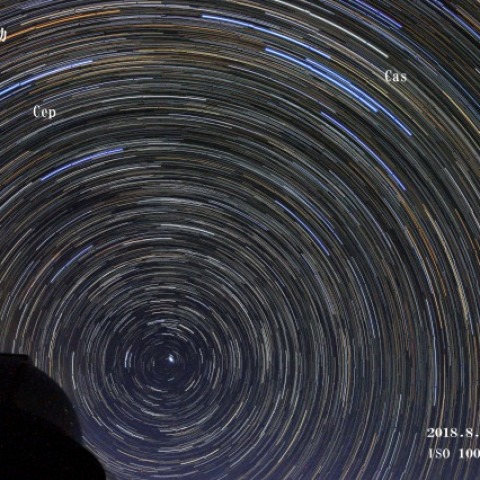 みさと天文台と星の日周運動