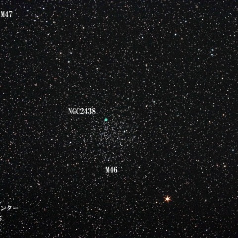 M46 M47 NGC2438