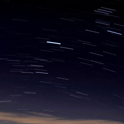 冬の大三角とカノープス 2024年元日