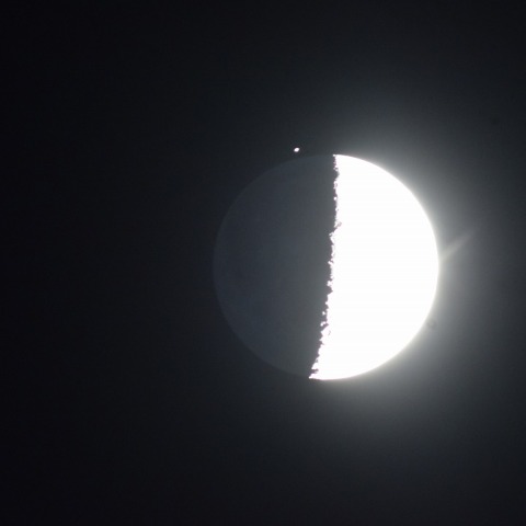 土星食（潜入前）