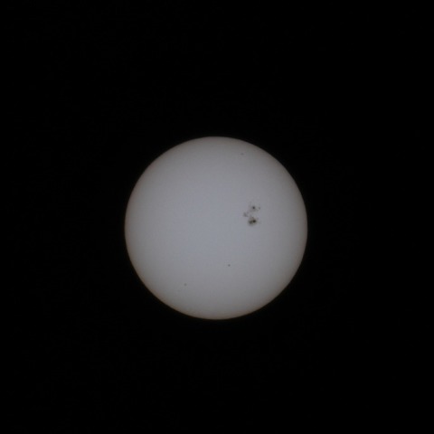 肉眼黒点(2014.10.25)