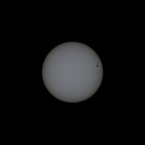 さよなら肉眼黒点（2014.10.28）