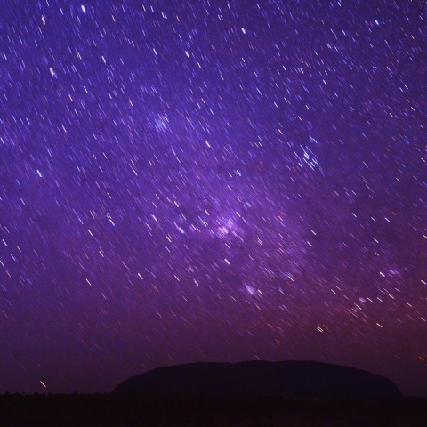 ウルルと天の川、エータカリーナ星雲