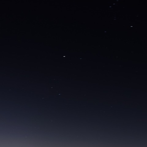 冬の大三角とカノープス