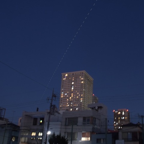 野口聡一さん搭乗の国際宇宙ステーション　2021/01/20