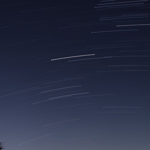 冬の大三角とカノープス