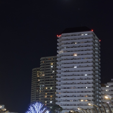 月と木星の接近