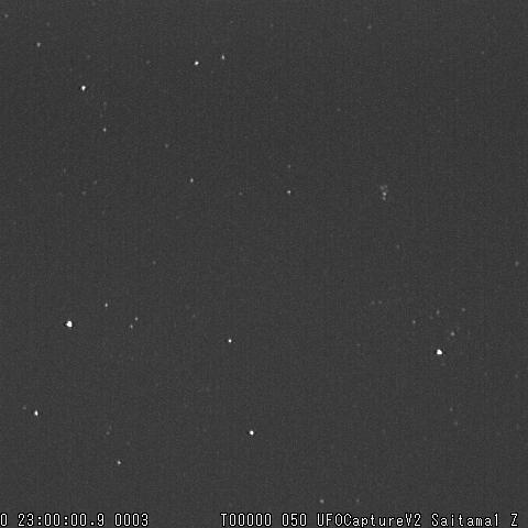 星夜写真　ペルセウス座とおうし座とぎょしゃ座