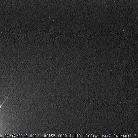 １月２０日　関東の大火球